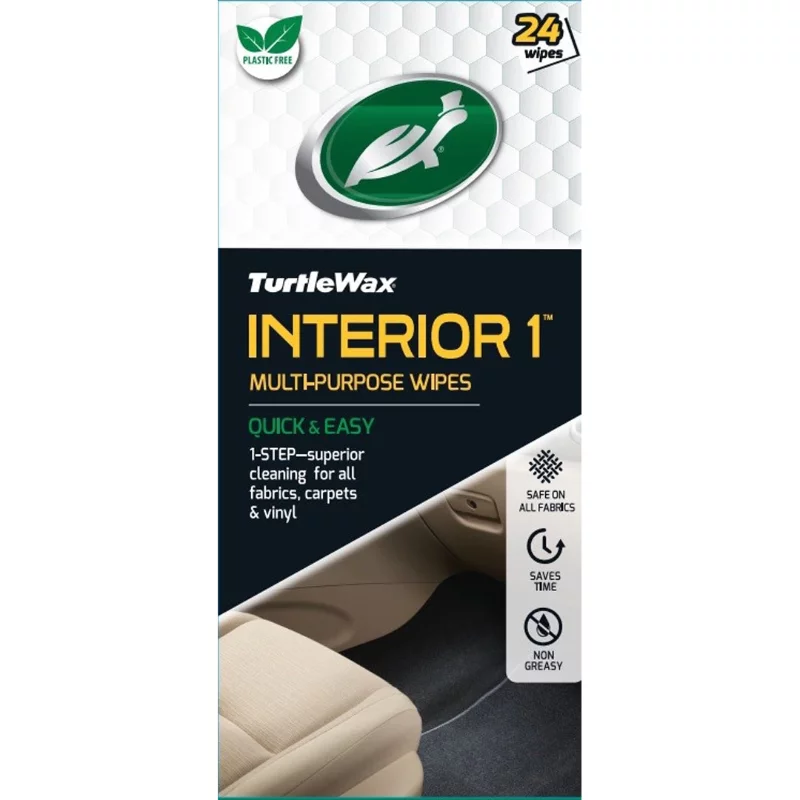 Turtle Wax Interior 1 általános tisztító kendő 24db/tasak