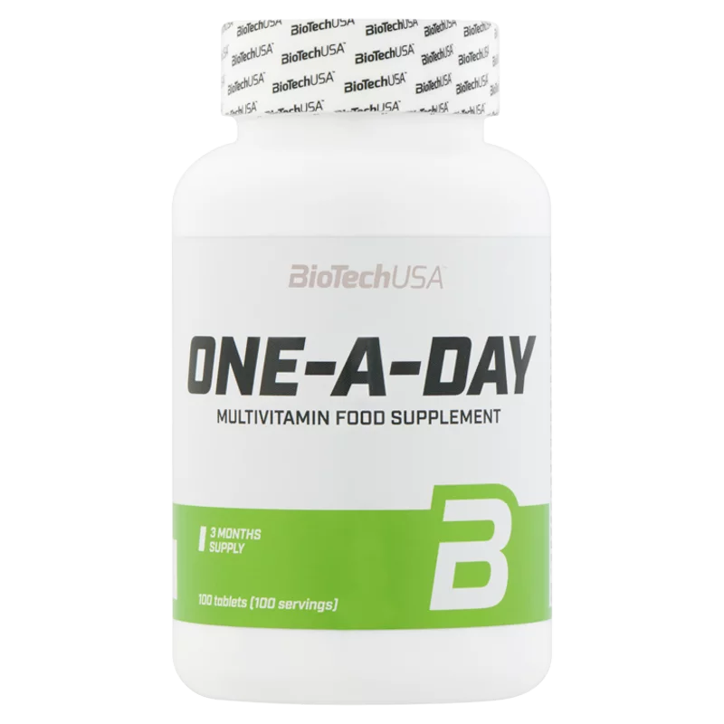 BioTechUSA One-A-Day étrend-kiegészítő tabletta 100 db 160 g