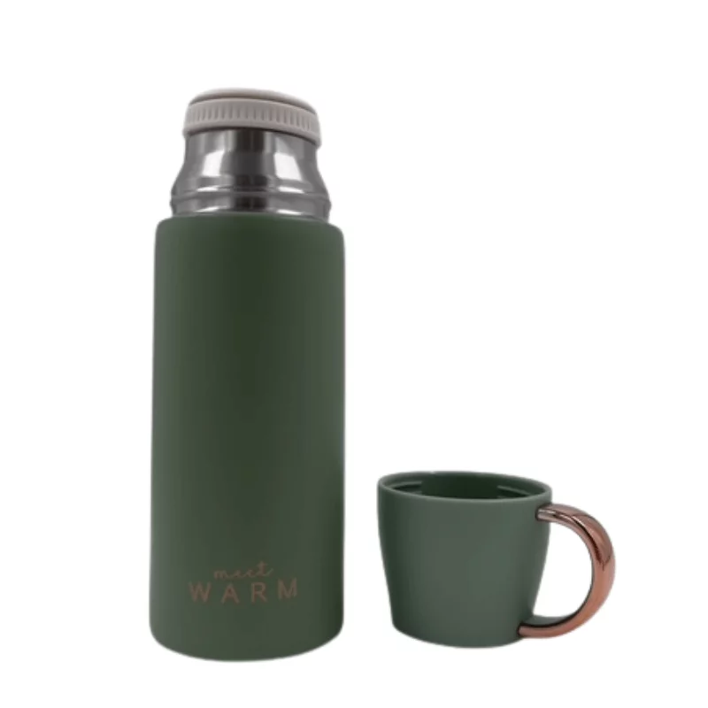 Utazó termosz bögrével 350ml