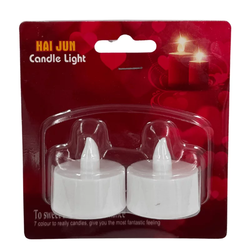 Led mécses 2 db