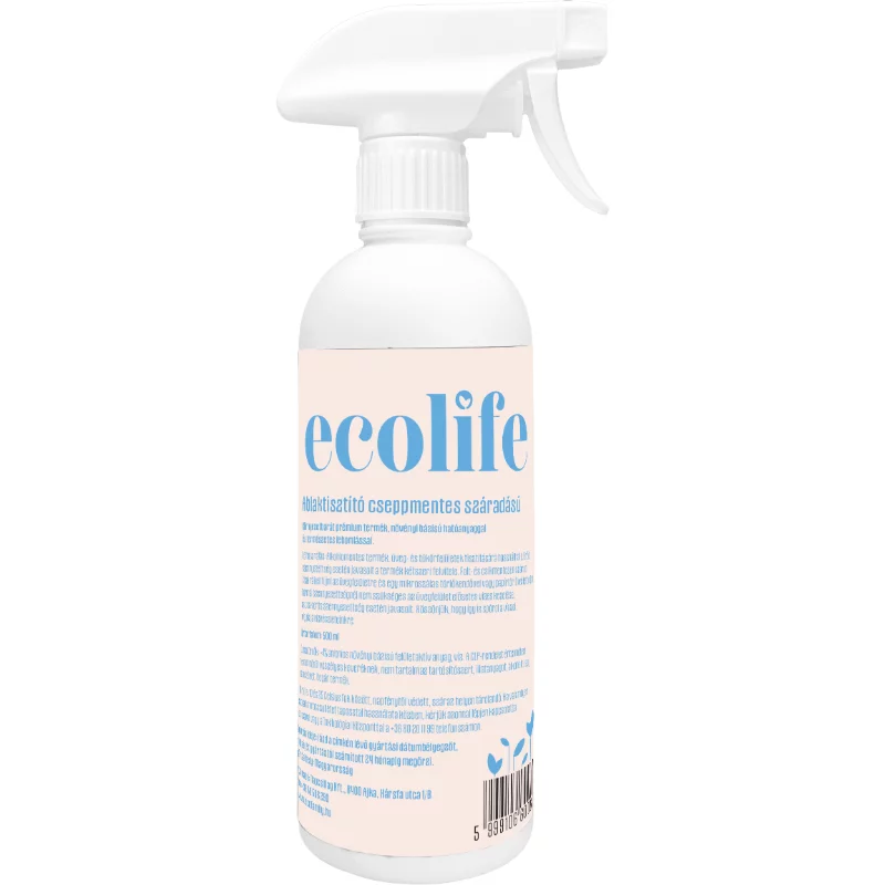 EcoLife ablaktisztító 500ml cseppmentes