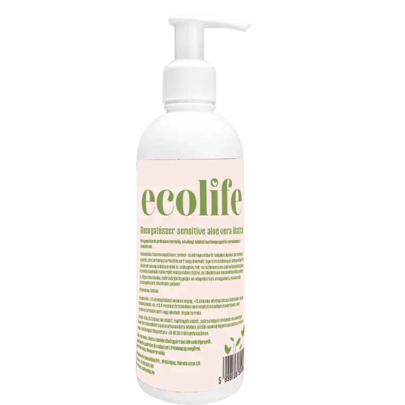 EcoLife kézi mosogatószer 500ml Sensitive