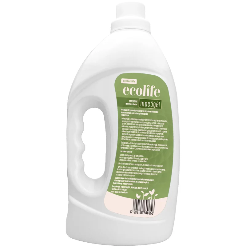 EcoLife folyékony mosógél 2L Sensitive 45 mosás