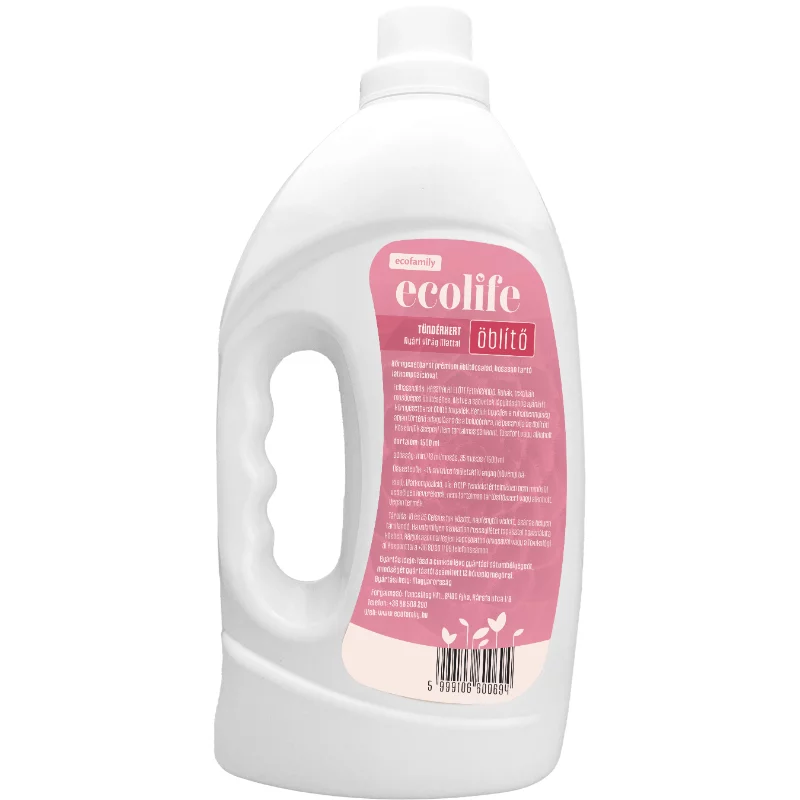 EcoLife textilöblítő 1,5L Tündérkert 35 mosás