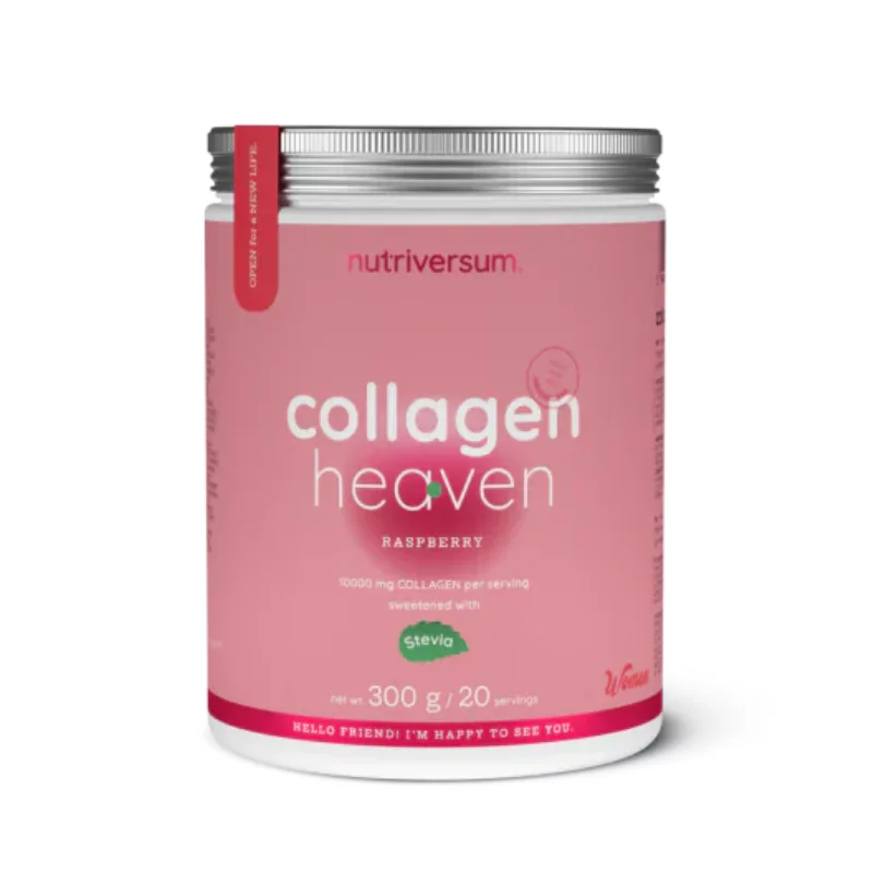 Nutriversum Collagen Heaven 300g málna Steviával