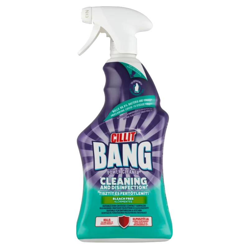 Cillit Bang Power Cleaner tisztító és klórmentes fertőtlenítő spray 750 ml