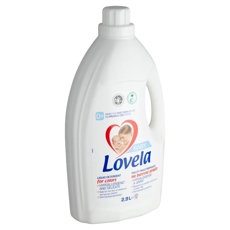 Lovela Baby folyékony mosószer színes ruhákhoz 32 mosás 2,9 l