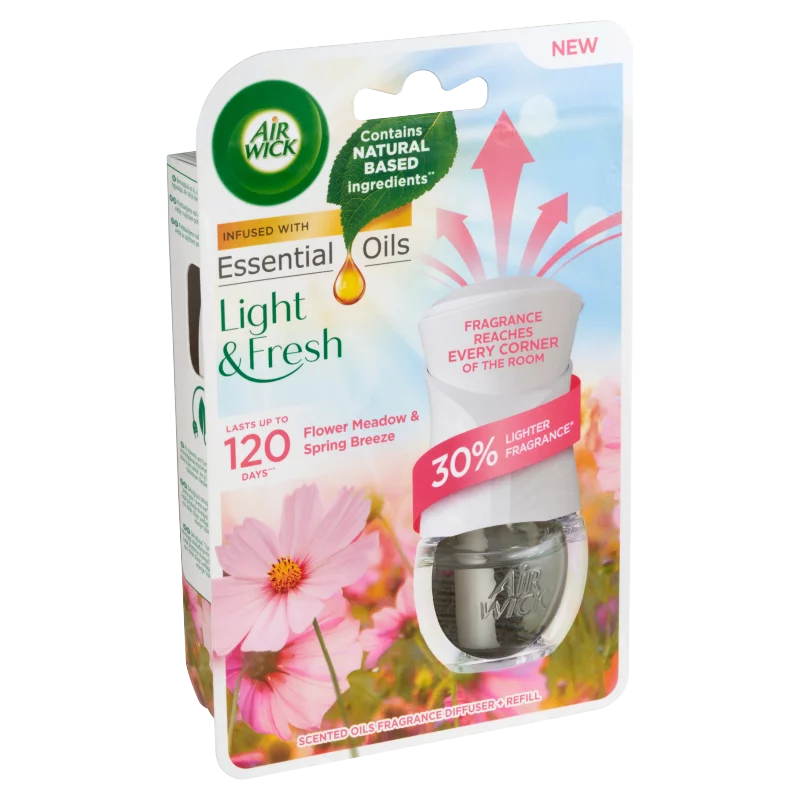 Air Wick Tavaszi virágos mező elektromos légfrissítő készülék & utántöltő 19 ml