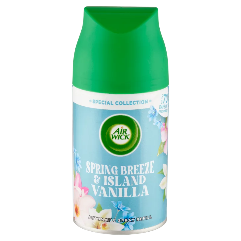 Air Wick Freshmatic Tavaszi szellő és vanília automata légfrissítő spray utántöltő 250 ml