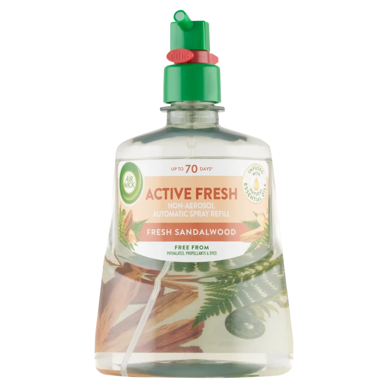 Air Wick Active Fresh üde szantálfa utántöltő 228 ml