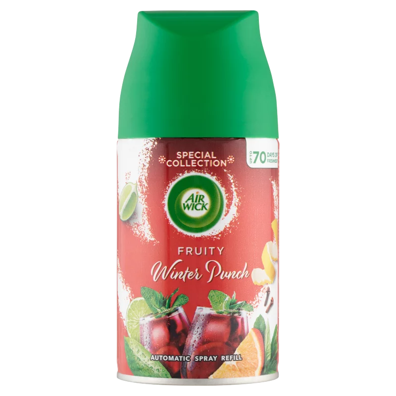 Air Wick Freshmatic Gyümölcsös Téli Puncs automata légfrissítő spray utántöltő 250 ml