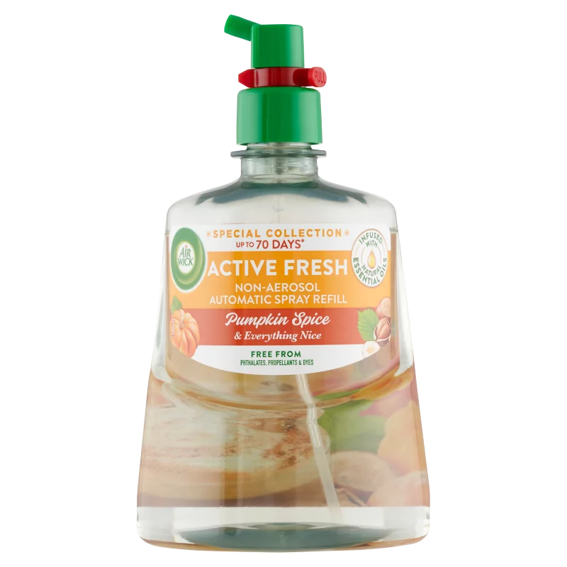Air Wick Active Fresh Fűszeres Sütőtök Varázs utántöltő 228 ml