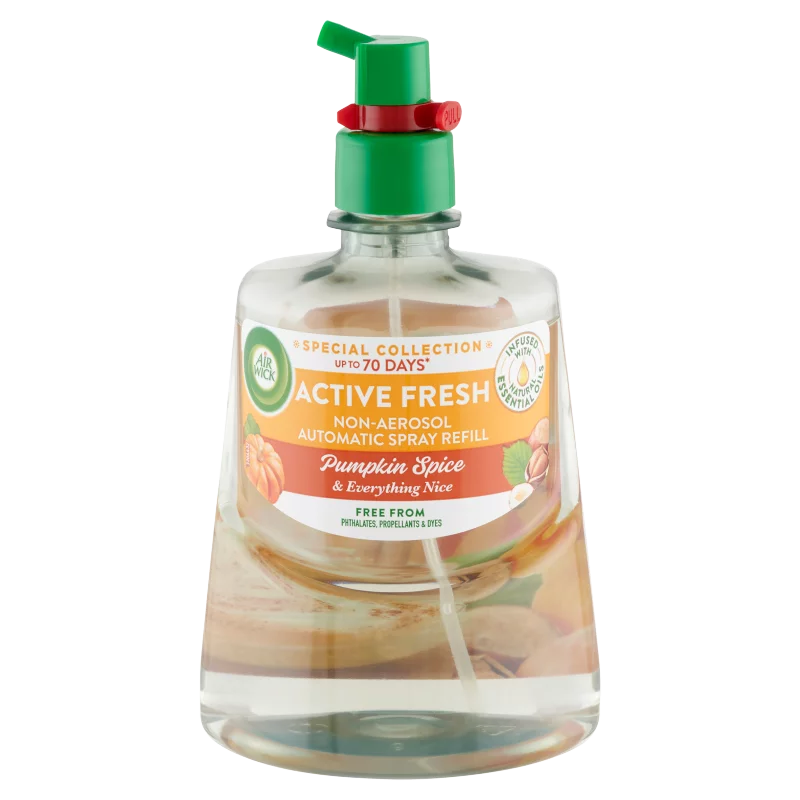 Air Wick Active Fresh Fűszeres Sütőtök Varázs utántöltő 228 ml