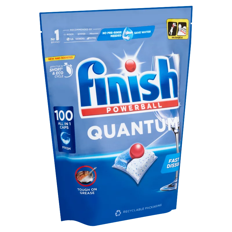 Finish Powerball Quantum Fresh mosogatógép kapszula 100 db 1040 g