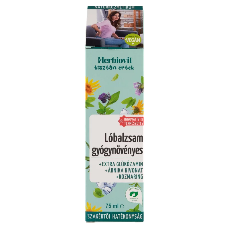 Herbiovit gyógynövényes lóbalzsam 75 ml 