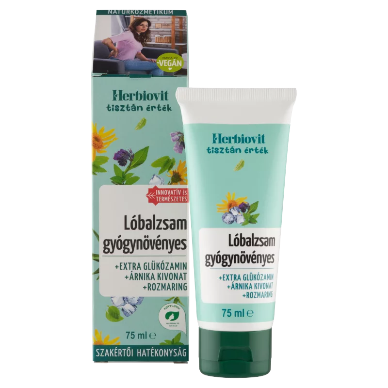 Herbiovit gyógynövényes lóbalzsam 75 ml 