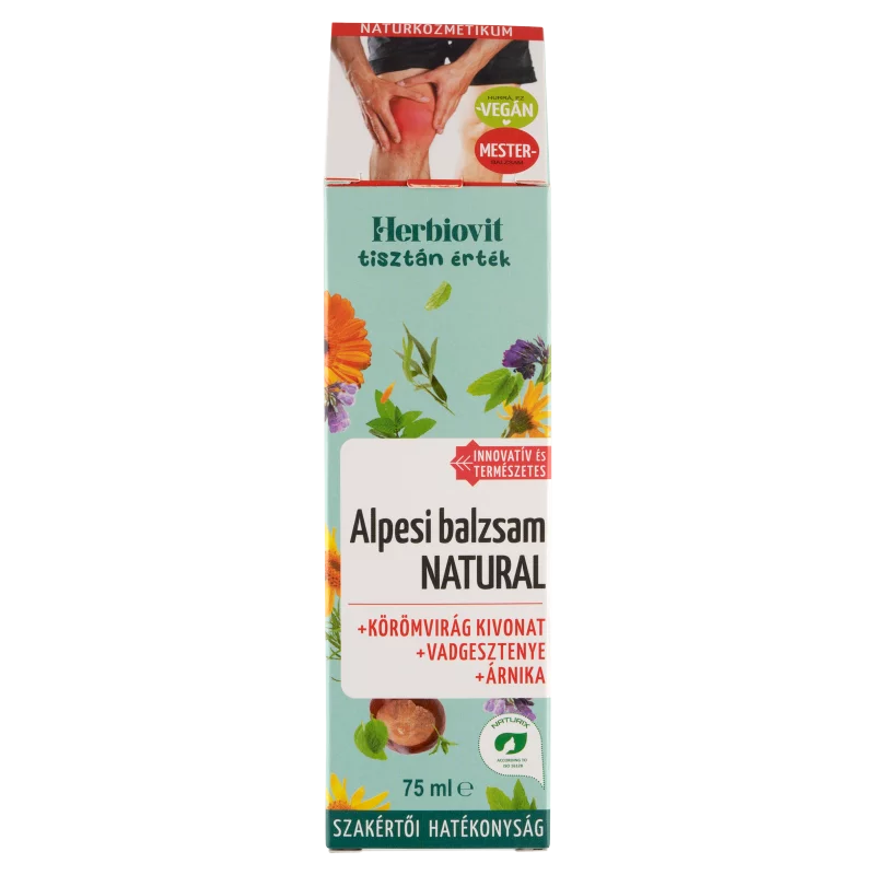 Herbiovit Natural Alpesi balzsam 75 ml 