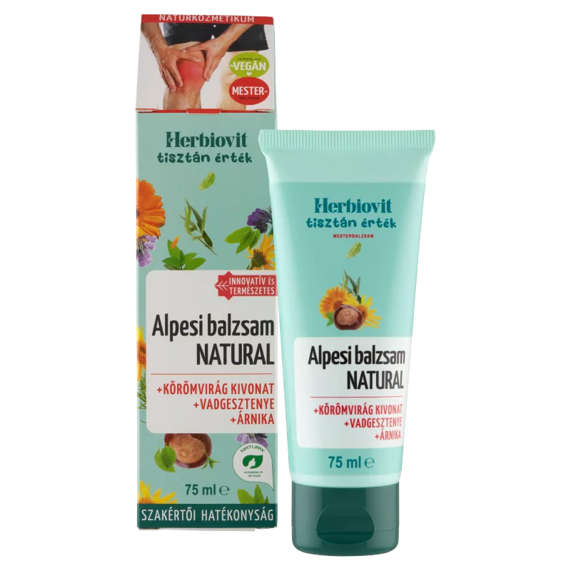Herbiovit Natural Alpesi balzsam 75 ml 