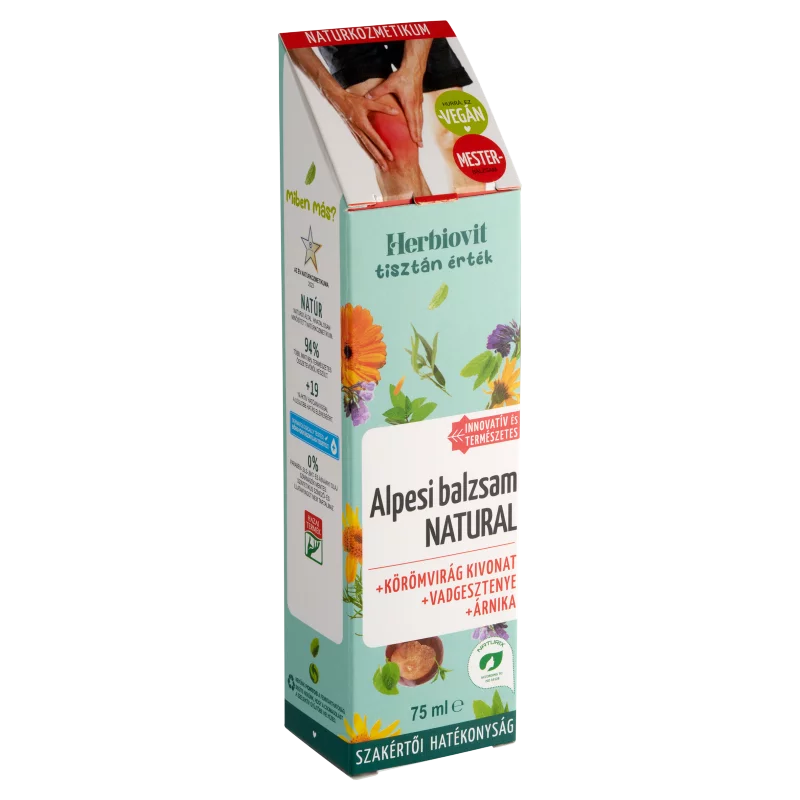 Herbiovit Natural Alpesi balzsam 75 ml 