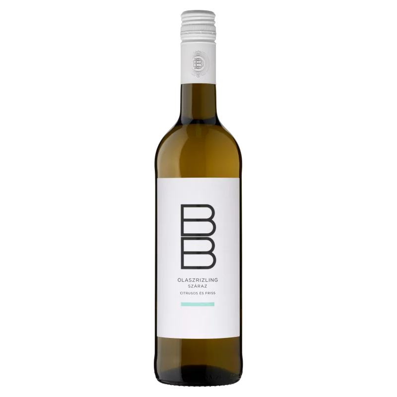 BB Olaszrizling száraz fehérbor 12,5% 0,75 l