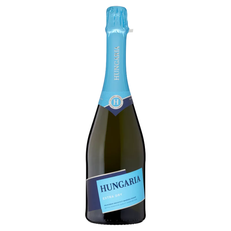 Hungaria Extra Dry különlegesen száraz minőségi pezsgő 12% 0,75 l