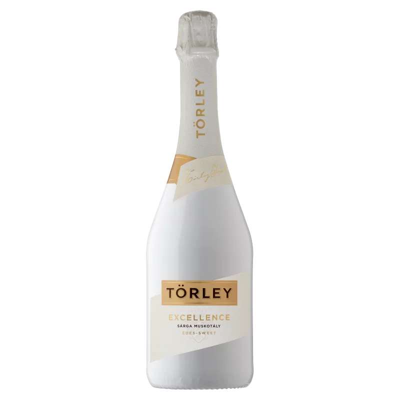 Törley Excellence Sárga Muskotály édes, fehér pezsgő 10,5% 0,75 l