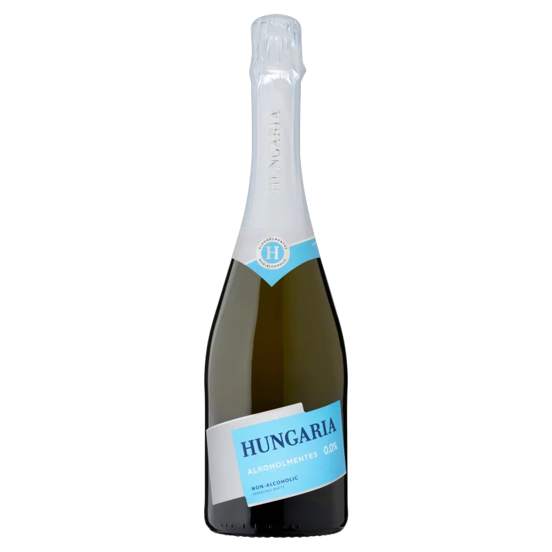 Hungaria alkoholmentesített borból készült habzó ital 0,0% 0,75 l