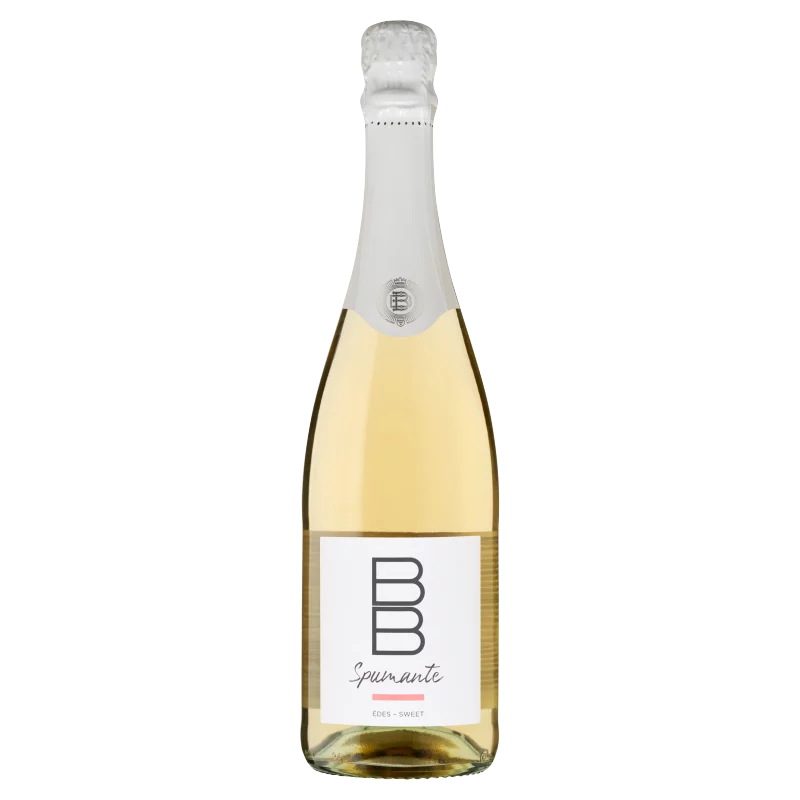 BB Spumante édes, fehér muskotály pezsgő 9,5% 0,75 l