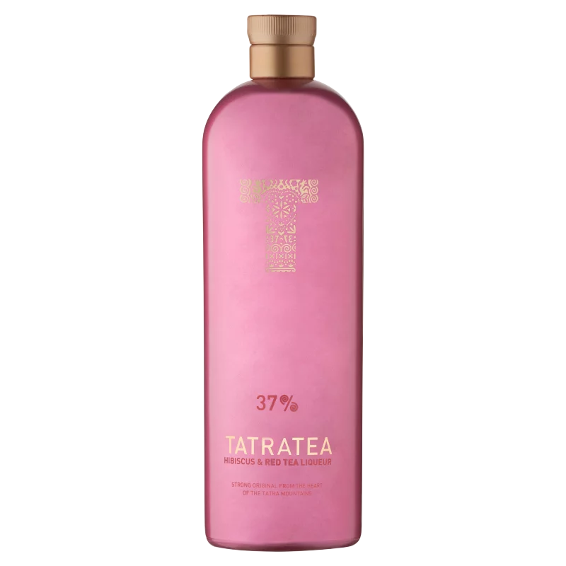 Tatratea hibiszkusz & vörös tea likőr 37% 0,7 l