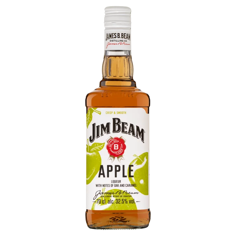 Jim Beam Apple alma ízesítésű Bourbon whiskey alapú likőr 32,5% 0,7 l