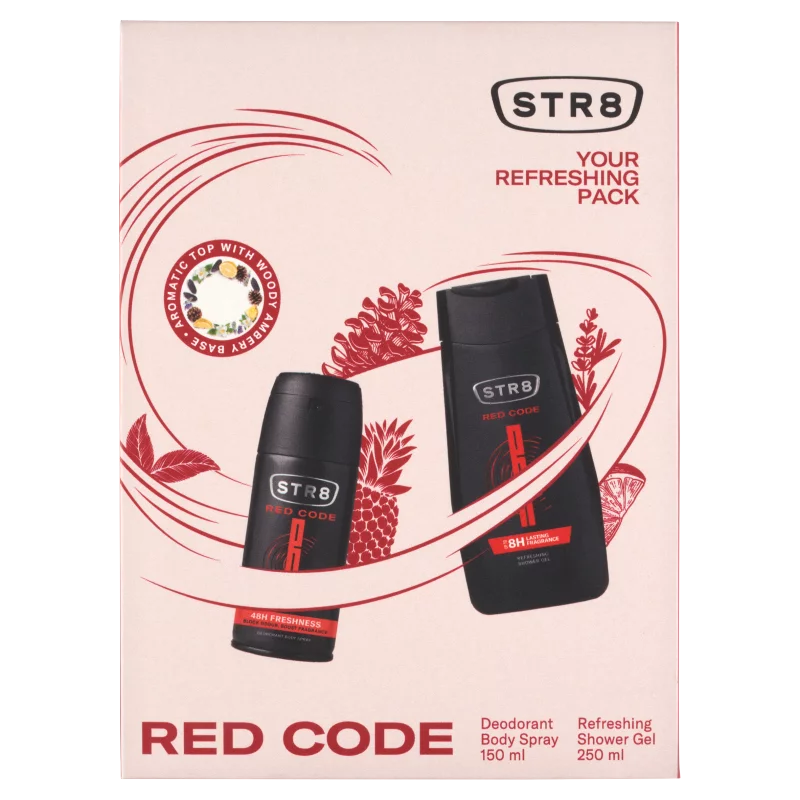 STR8 Red Code ajándékcsomag