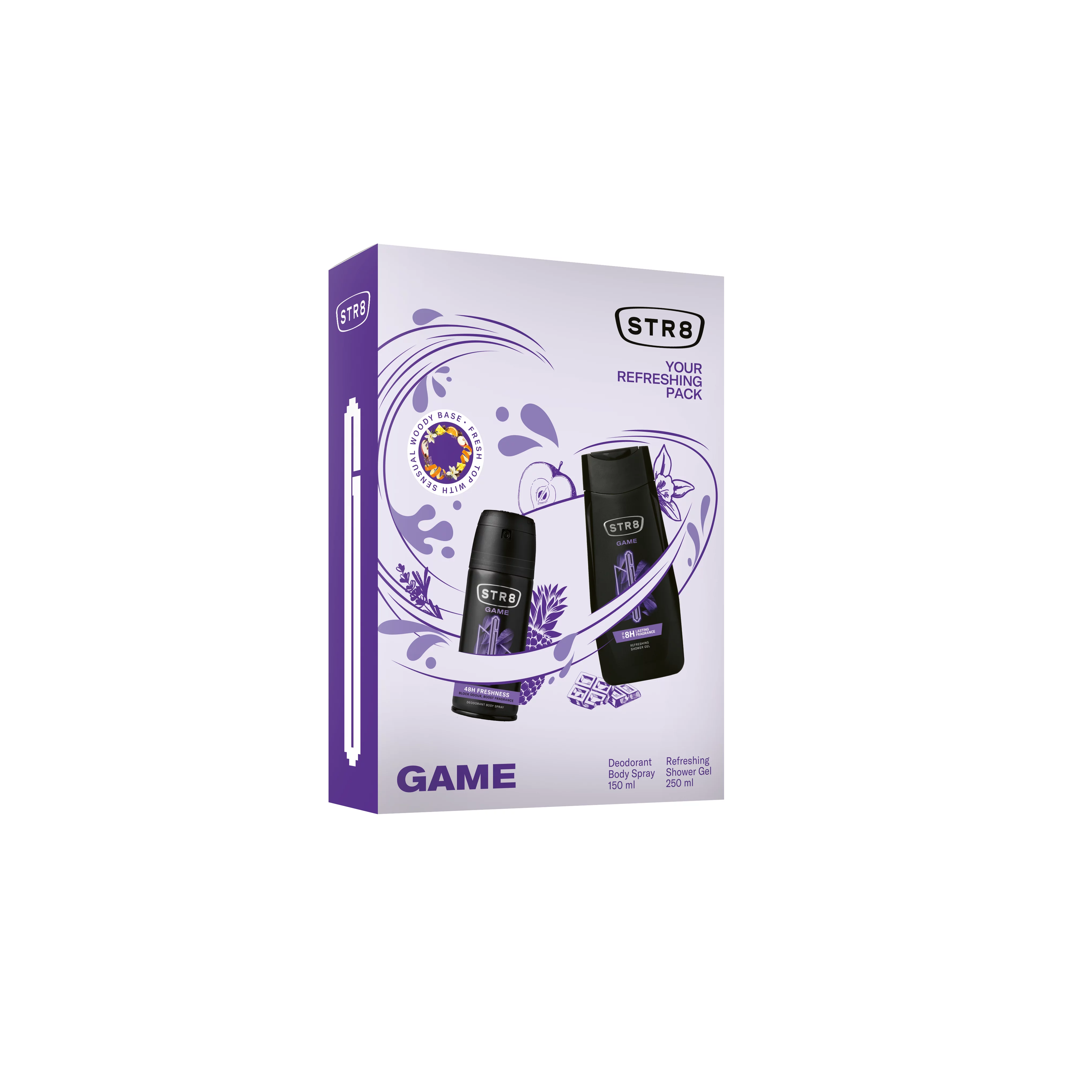 STR8 ajándékcs. Game deo 150ml + tusfürdő 250ml