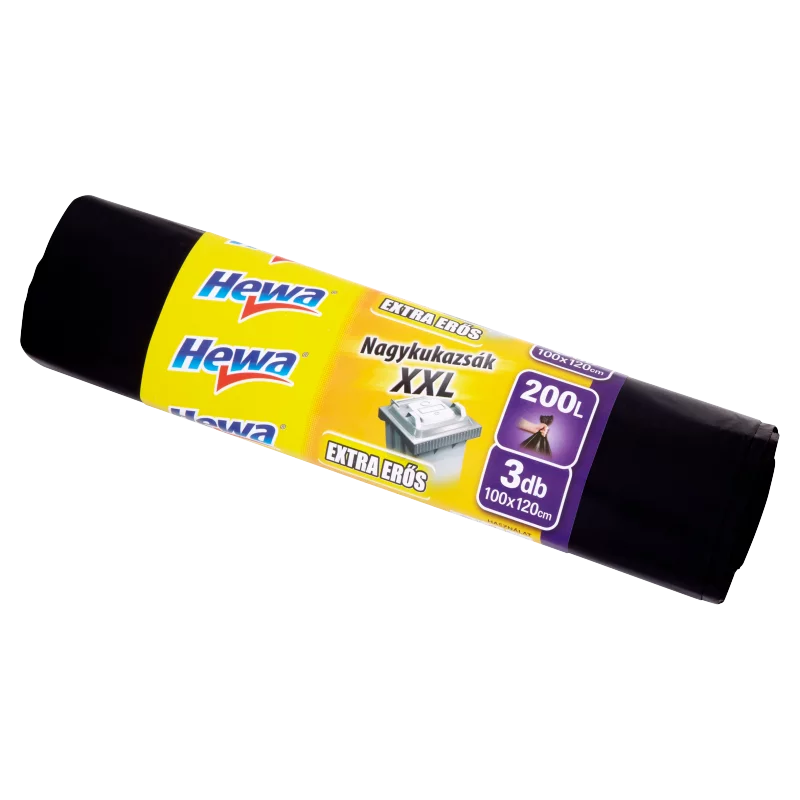 Hewa XXL extra erős 200 l-es nagykukazsák 3 db