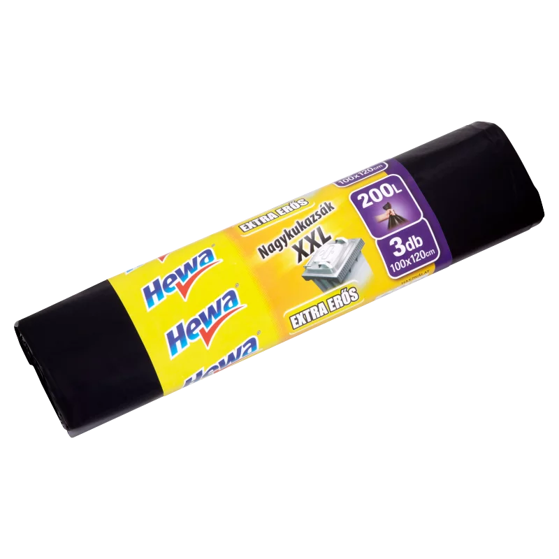 Hewa XXL extra erős 200 l-es nagykukazsák 3 db