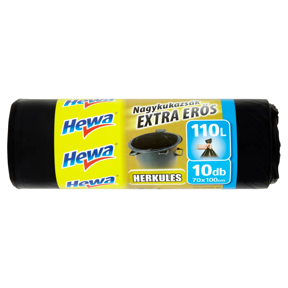 Hewa Herkules 110 l-es extra erős nagykukazsák 10 db