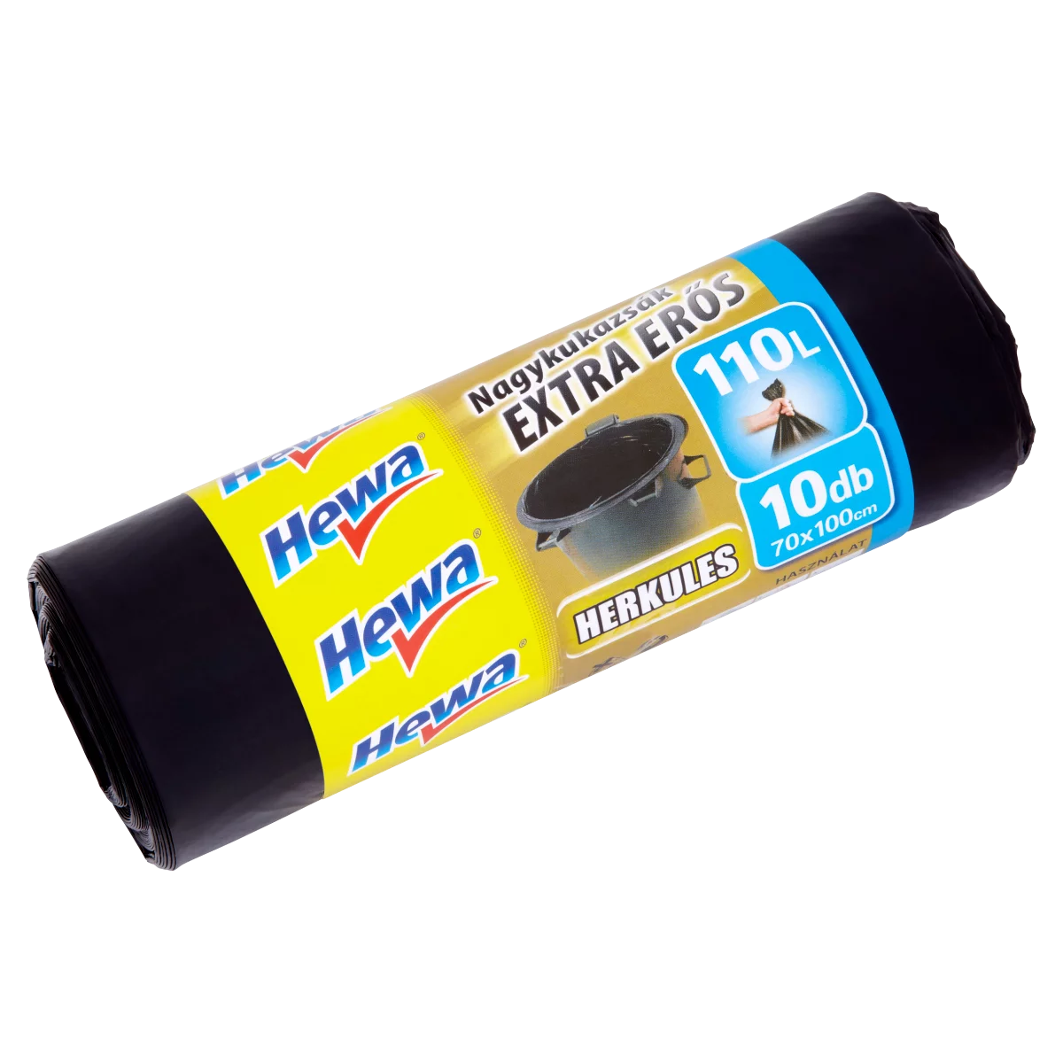 Hewa Herkules 110 l-es extra erős nagykukazsák 10 db