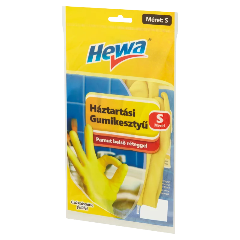 Hewa háztartási gumikesztyű S méret