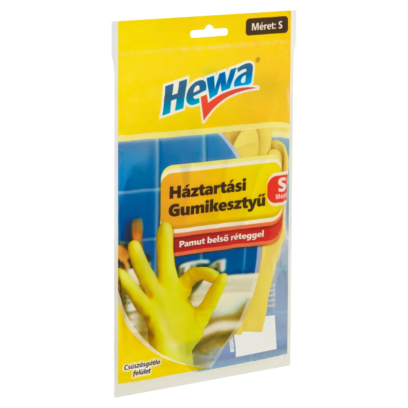 Hewa háztartási gumikesztyű S méret