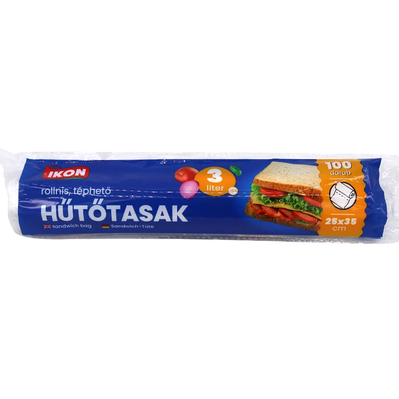 Hütőtasak PE 25x35  100 db/cs