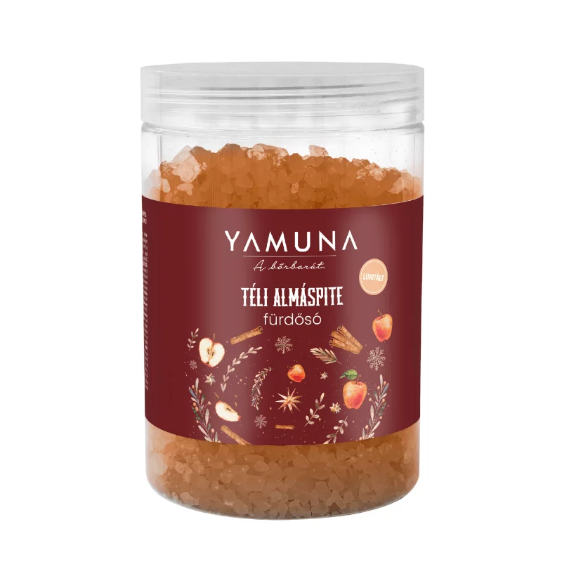 Yamuna fürdősó 1000g Almáspite