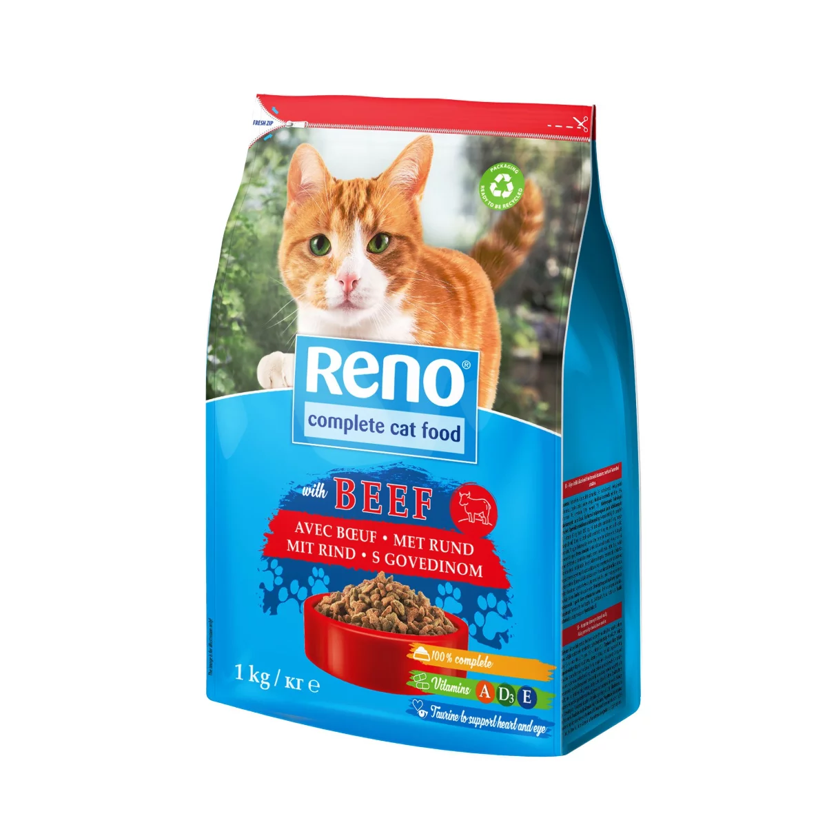Reno Száraz Macskaeledel 1kg marha