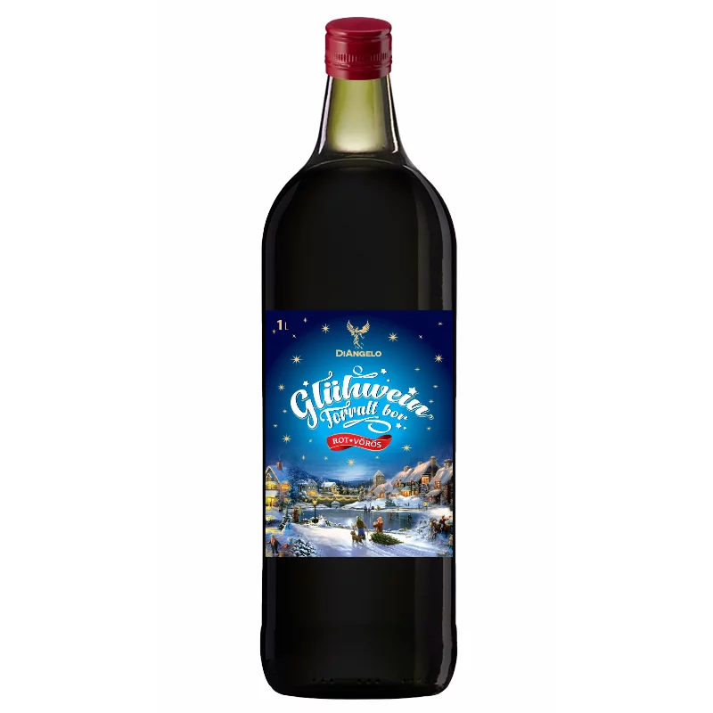 DiAngelo Glühwein forraltbor 1l vörös