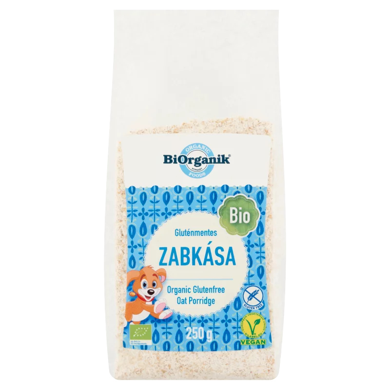BiOrganik bio gluténmentes instant zabkása 250 g