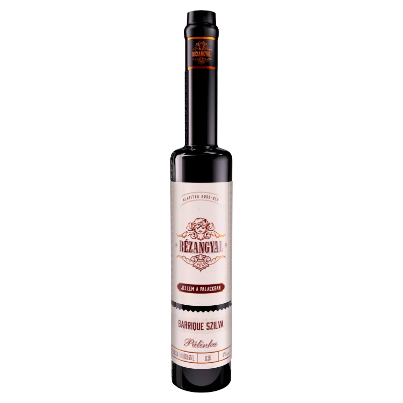 Rézangyal Barrique szilva pálinka 42% 0,35 l