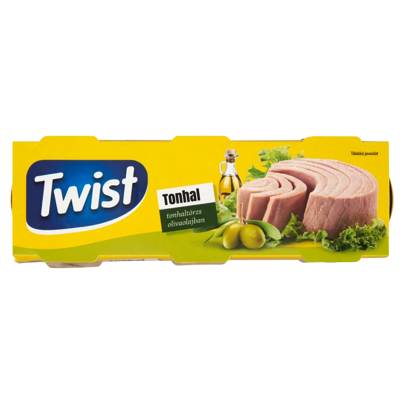 Twist tonhaltörzs olívaolajban 3 x 80 g (240 g)
