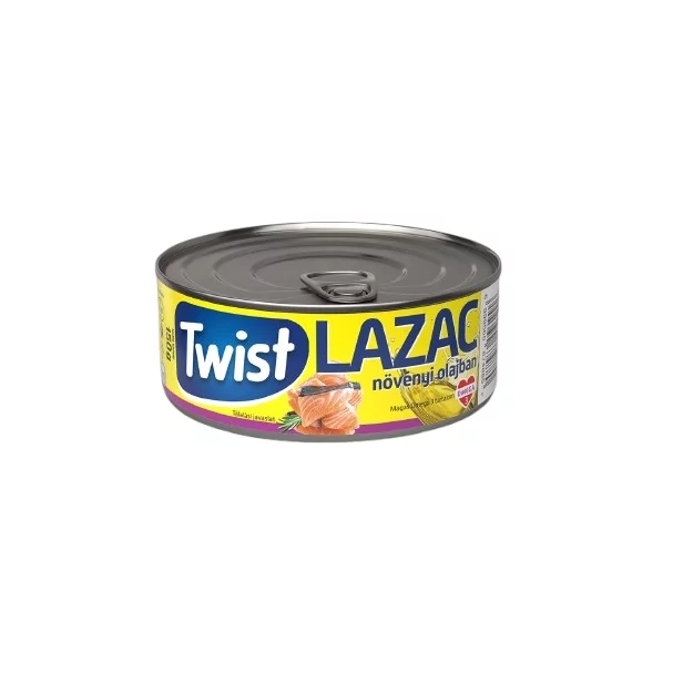 Twist lazac 187g/150g növényi olajban
