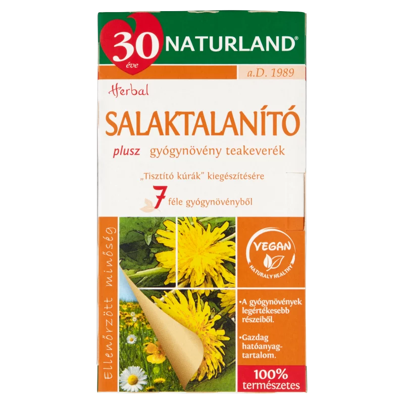 Naturland Herbal salaktalanító plusz gyógynövény teakeverék 20 filter 35 g