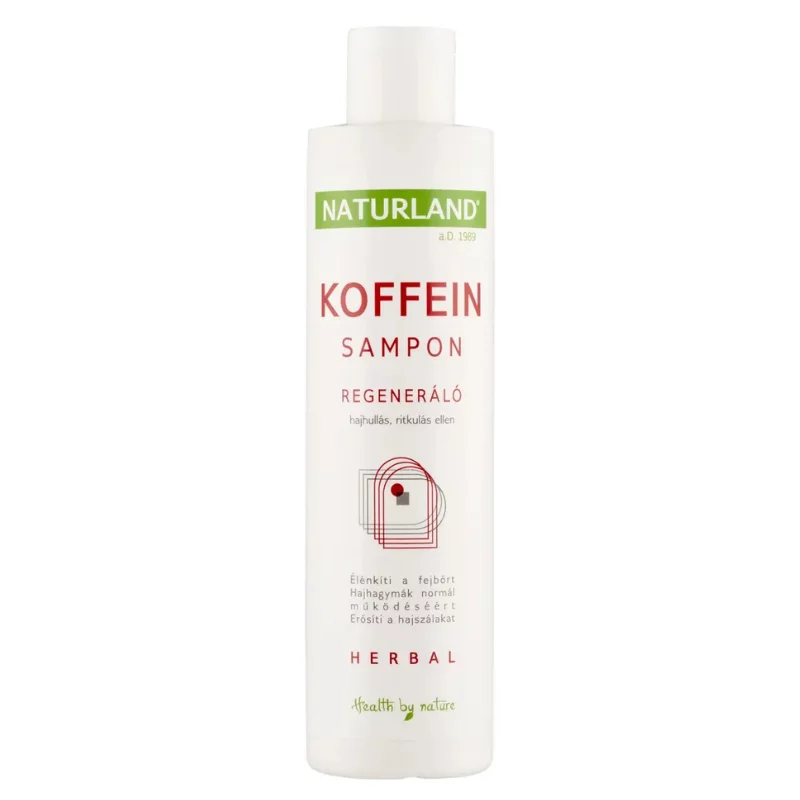 Naturland sampon 200ml koffeines regeneráló Herbal