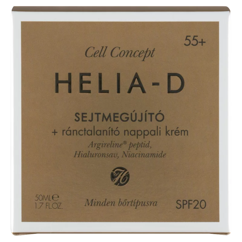 Helia-D Cell Concept sejtmegújító + ránctalanító nappali arckrém 55+ 50 ml