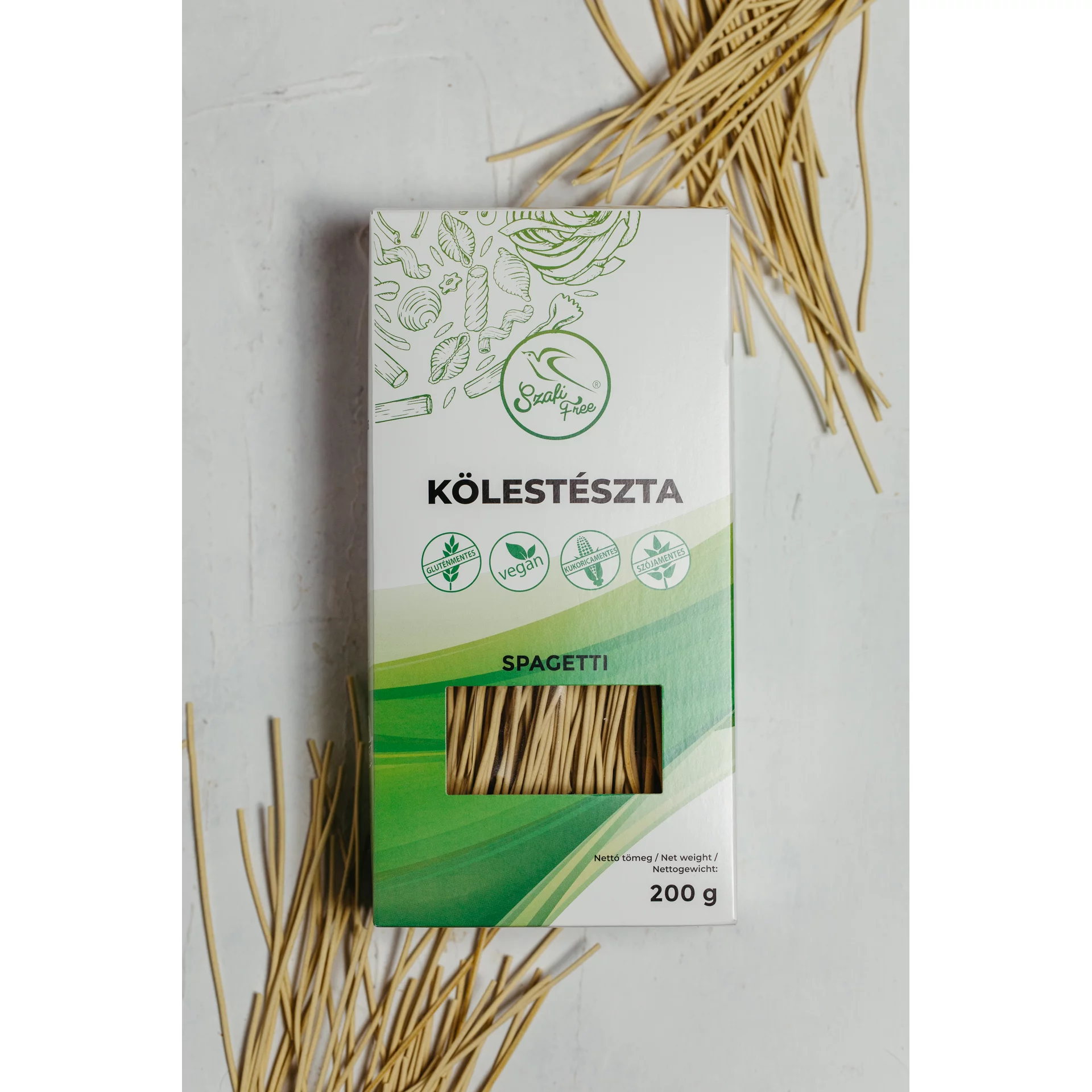 Szafi Free kölestészta 200g spagetti gm, vegán